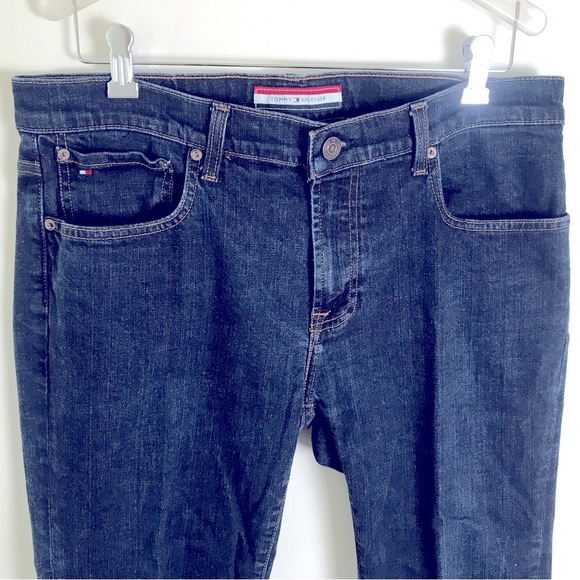 Tommy Hilfiger Dark Wash Denim Jeans 33 x 30 - Picture 2 of 11